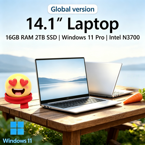M.2 Ssd - Novate 2026 Sleek Cut 14.1'' Laptop