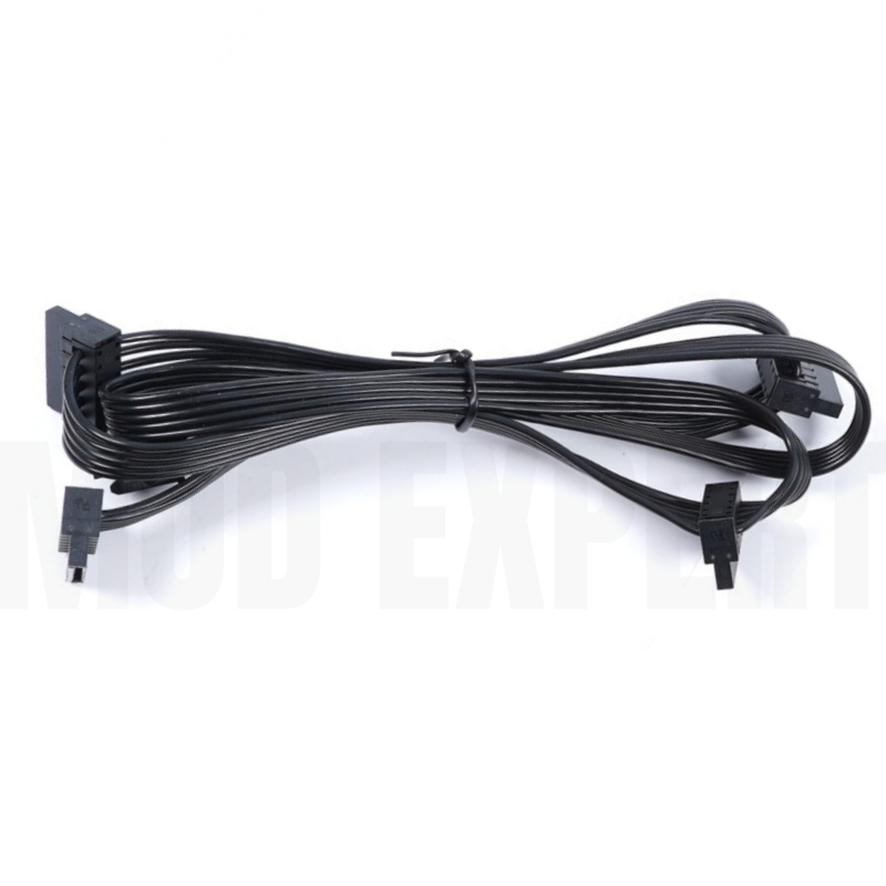 Kabel Daya 6Pin ke 4x SATA Sud - Sata Ssd ulasan dan harga