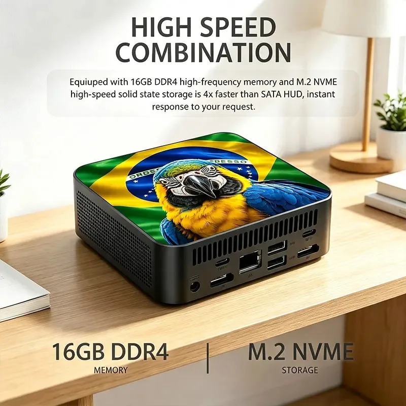 Komputer Mini PC Baru yang Tan - Ssd 1Tb ulasan dan harga