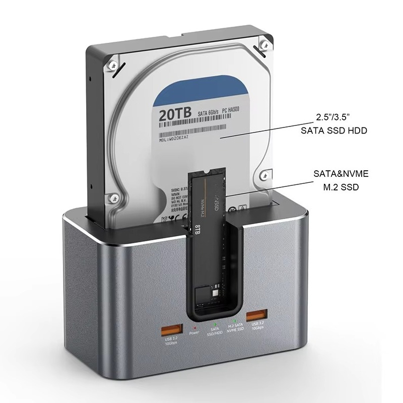 EE1 Custom All in One Dual Bay - External Ssd ulasan dan harga
