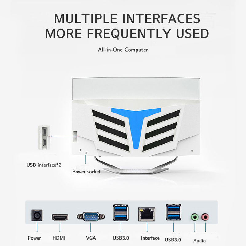 27 inci All In One layar melen - Memory Card Ssd ulasan dan harga