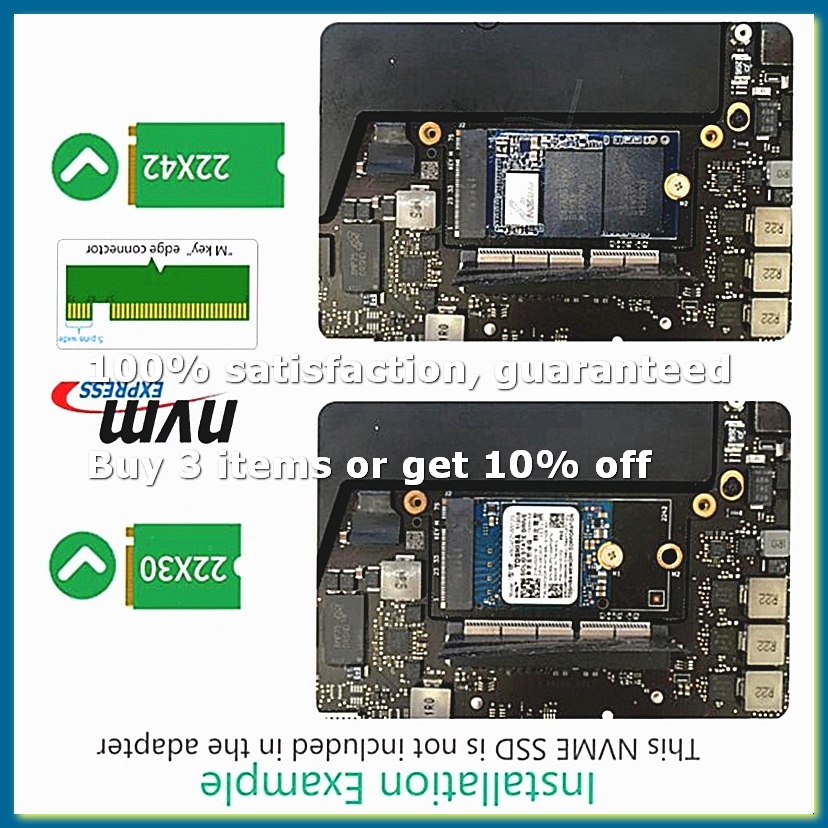 Kartu Konversi SSD M.2 NGFF M- - Nvme Ssd ulasan dan harga