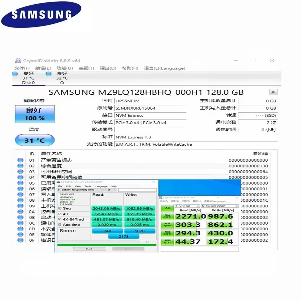 Samsung M.2 2230 SSD PM991a 1T - Samsung Ssd ulasan dan harga