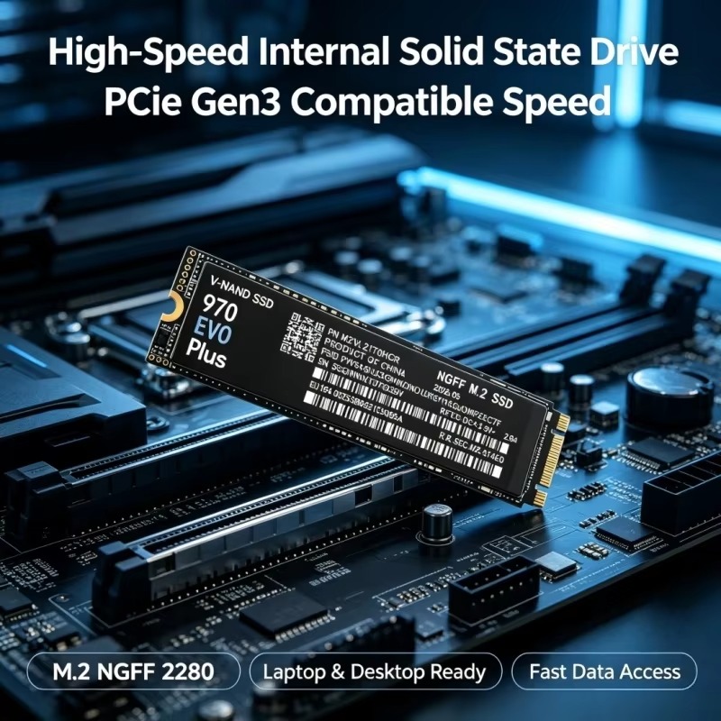 970 EVO Plus M.2 NGFF SSD, TLC - Samsung Ssd ulasan dan harga